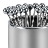 Maxbell Maxbell Cocktail Picks with Holder Appetizer Skewers for Restaurant Kitchen Birthday 20 Toothpick