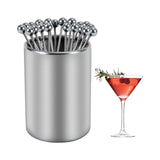 Maxbell Maxbell Cocktail Picks with Holder Appetizer Skewers for Restaurant Kitchen Birthday 20 Toothpick