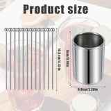 Maxbell Maxbell Cocktail Picks with Holder Appetizer Skewers for Restaurant Kitchen Birthday 20 Toothpick