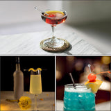Maxbell Maxbell Cocktail Picks with Holder Appetizer Skewers for Restaurant Kitchen Birthday 20 Toothpick