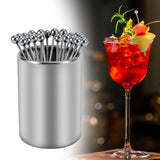 Maxbell Maxbell Cocktail Picks with Holder Appetizer Skewers for Restaurant Kitchen Birthday 20 Toothpick