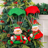 Maxbell Maxbell Christmas Hanging Doll Statue Xmas Tree Ornament for Festivals Dorm New Year Red