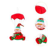 Maxbell Maxbell Christmas Hanging Doll Statue Xmas Tree Ornament for Festivals Dorm New Year Red