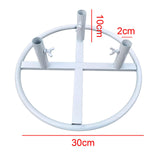Maxbell 2xFlower Pole Display Stand Base DIY for Florist Flower Arrangement Home Decor E