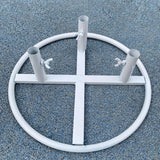 Maxbell 2xFlower Pole Display Stand Base DIY for Florist Flower Arrangement Home Decor E