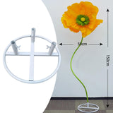 Maxbell 2xFlower Pole Display Stand Base DIY for Florist Flower Arrangement Home Decor E