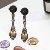 Maxbell 2Pcs Wax Seal Spoon Portable for Crafts Tool Wedding Invitations Card Making