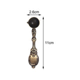 Maxbell 2Pcs Wax Seal Spoon Portable for Crafts Tool Wedding Invitations Card Making