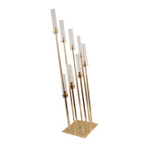 Maxbell Candelabra Centerpiece for Table Candle Stand for Wedding Props Party Mantle Style B