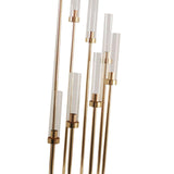 Maxbell Candelabra Centerpiece for Table Candle Stand for Wedding Props Party Mantle Style B