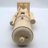 Maxbell Paint Your Own Mini Wooden Nutcracker Figure 38cm for Xmas Tree Arts Project D