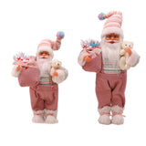 Maxbell Santa Claus Figure Decorative Cute Christmas Decoration for Party Shop Table 30CM