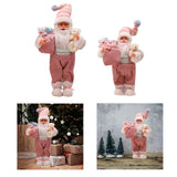 Maxbell Santa Claus Figure Decorative Cute Christmas Decoration for Party Shop Table 30CM