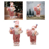Maxbell Santa Claus Figure Decorative Cute Christmas Decoration for Party Shop Table 30CM