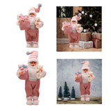 Maxbell Santa Claus Figure Decorative Cute Christmas Decoration for Party Shop Table 30CM