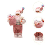 Maxbell Santa Claus Figure Decorative Cute Christmas Decoration for Party Shop Table 30CM