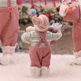 Maxbell Santa Claus Figure Decorative Cute Christmas Decoration for Party Shop Table 30CM