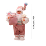 Maxbell Santa Claus Figure Decorative Cute Christmas Decoration for Party Shop Table 30CM