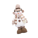 Maxbell Christmas Figurine Decorative Xmas Ornament for New Year Farmhouse Xmas Tree Snowman