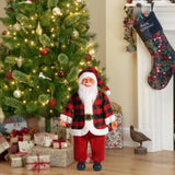 Maxbell Santa Claus Christmas Figurine Christmas Decoration for Table Holiday Window