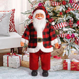 Maxbell Santa Claus Christmas Figurine Christmas Decoration for Table Holiday Window