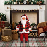 Maxbell Santa Claus Christmas Figurine Christmas Decoration for Table Holiday Window