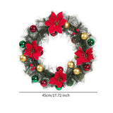 Maxbell Christmas Wreath Hanging Ornament for Valentine's Day Indoor Outdoor Balcony
