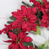 Maxbell Front Door Wreath Wall Housewarming Festival Winter Garland Christmas Wreath