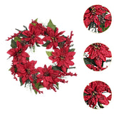 Maxbell Front Door Wreath Wall Housewarming Festival Winter Garland Christmas Wreath