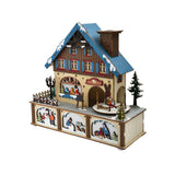 Maxbell Christmas Music Box DIY Self Assembly Crafting for Office Farmhouse Birthday