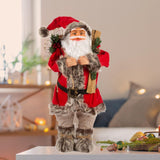 Maxbell Standing Doll 23.6" Collection Gift Santa Figure for Mantle Desktop Festival