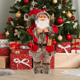 Maxbell Standing Doll 23.6" Collection Gift Santa Figure for Mantle Desktop Festival