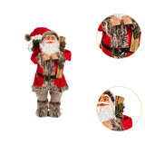 Maxbell Standing Doll 23.6" Collection Gift Santa Figure for Mantle Desktop Festival
