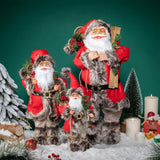 Maxbell Standing Doll 23.6" Collection Gift Santa Figure for Mantle Desktop Festival