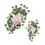 2Pcs Wedding Arch Flowers Artificial Flower for Valentines Day Holiday Party