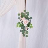 2Pcs Wedding Arch Flowers Artificial Flower for Valentines Day Holiday Party