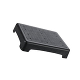 Maxbell Mobility Step Stool Non Slip Outdoor Step Riser for Office Bedroom High Beds Black Bottom Wavy