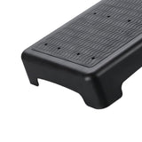 Maxbell Mobility Step Stool Non Slip Outdoor Step Riser for Office Bedroom High Beds Black Bottom Wavy