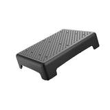 Maxbell Mobility Step Stool Non Slip Outdoor Step Riser for Office Bedroom High Beds Black Round Dot