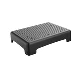 Maxbell Mobility Step Stool Non Slip Outdoor Step Riser for Office Bedroom High Beds Black Round Dot