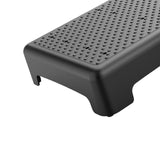 Maxbell Mobility Step Stool Non Slip Outdoor Step Riser for Office Bedroom High Beds Black Round Dot