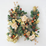 Christmas Garland Decorative Door Hanging Decor for Festival Ceremony Stairs