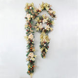 Christmas Garland Decorative Door Hanging Decor for Festival Ceremony Stairs