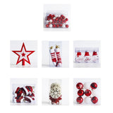 Maxbell 79 Pieces Christmas Ornaments Xmas Ornaments for Wedding Engagement Festival
