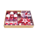 Maxbell 79 Pieces Christmas Ornaments Xmas Ornaments for Wedding Engagement Festival