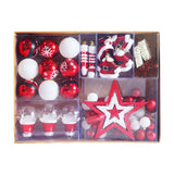 Maxbell 79 Pieces Christmas Ornaments Xmas Ornaments for Wedding Engagement Festival