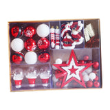 Maxbell 79 Pieces Christmas Ornaments Xmas Ornaments for Wedding Engagement Festival