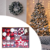 Maxbell 79 Pieces Christmas Ornaments Xmas Ornaments for Wedding Engagement Festival