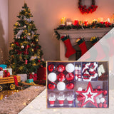 Maxbell 79 Pieces Christmas Ornaments Xmas Ornaments for Wedding Engagement Festival