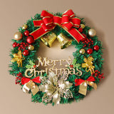 Christmas Wreath Artificial for Front Door for Indoor Outdoor Holiday Window 30 cm